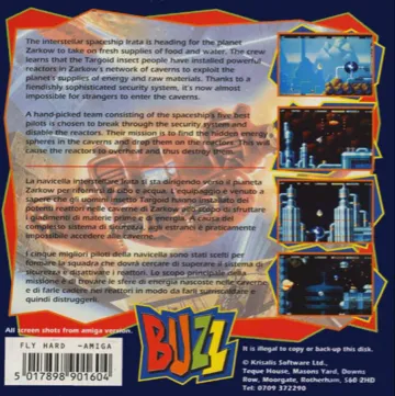 Fly Harder_DiskB box cover back